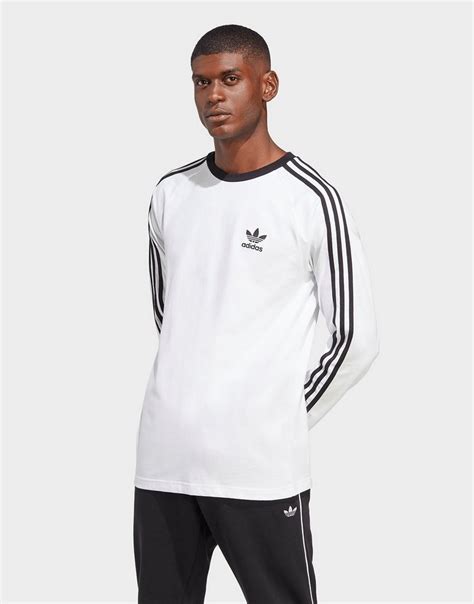 adidas 3 streifen longsleeve weiß|adicolor Classics 3.